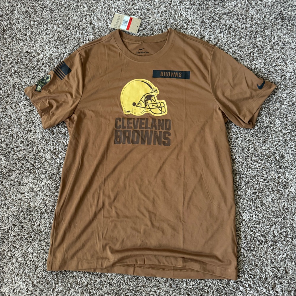 New With Tags Browns Nike Shirt